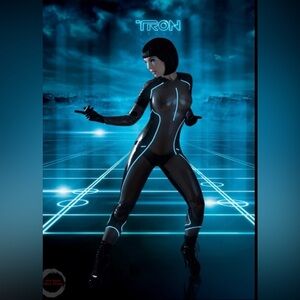 Latex Tron Catsuit